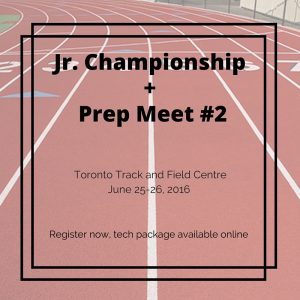 Jr. Championship + Prep Meet #2